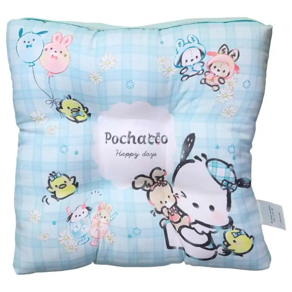 【子供用座布団】ポチャッコ スクールクッション チェックルック